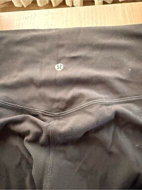 lululemon athletica Black High-Waist Leggings